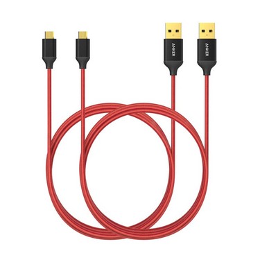 Anker Nylon Braided Micro USB Cable (2 Pack)